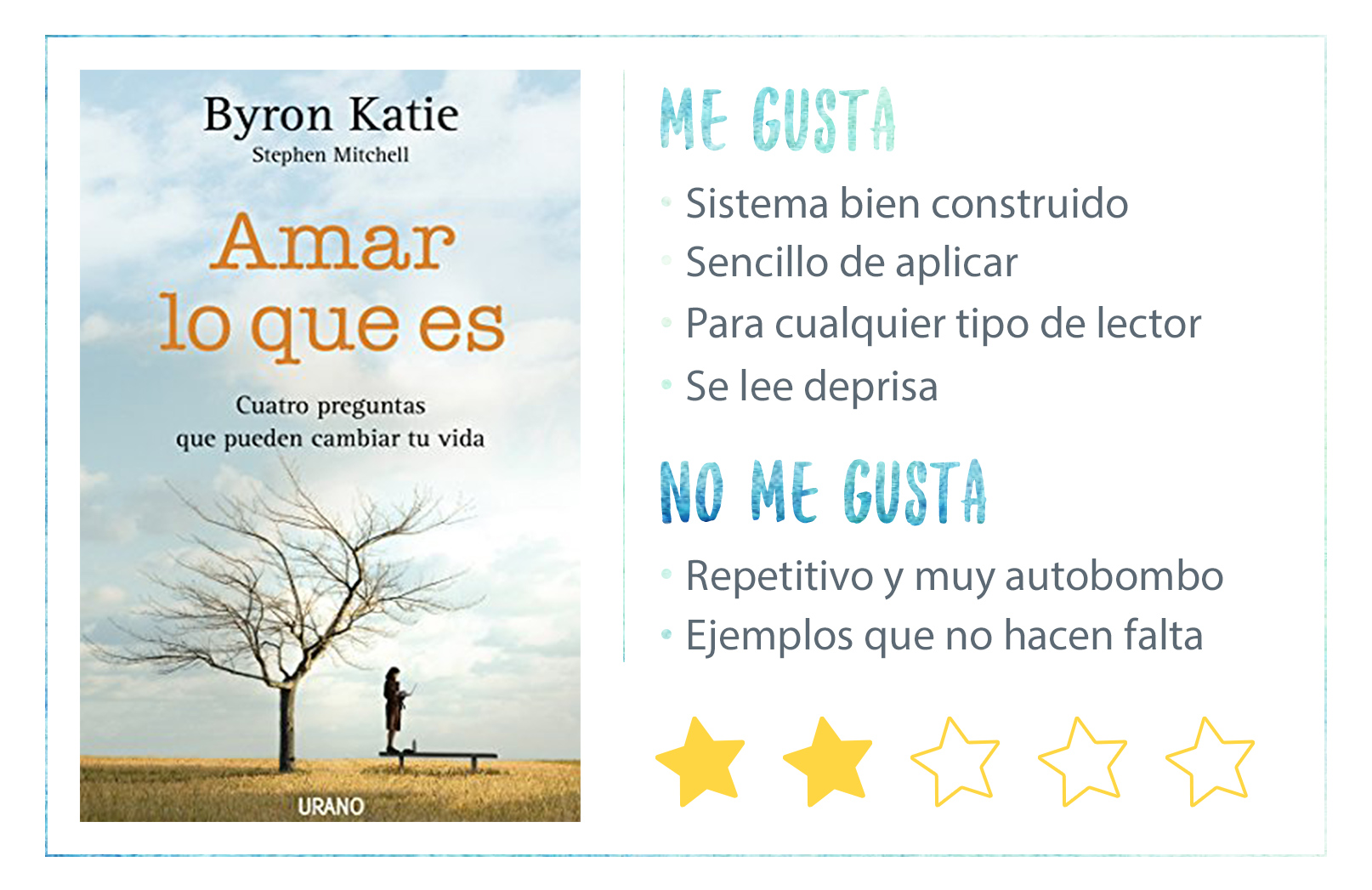 Amar Lo Que Es - Byron Katie - Libros para Cambiar de Vida
